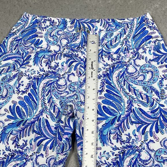 Lilly Pulitzer Shorts Womens Size Small Blue Luxletic Reid UPF 50+ Resort Golf - Picture 5 of 11